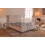 (Single, Silver) Cairo Velvet Bedframe with Optional Ottoman Storage - Premium Comfort 1