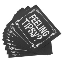 10 feeling tipsy stickeretiketten zelfklevend decoratief bar