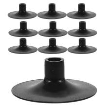 15Stk Schwarze Saugnapf Pfeilköpfe Kinderspiel Bogenschießen Set