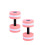 2 EVA waterhantels voor weerstandstraining (roze) 3