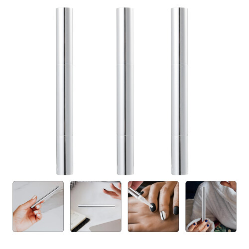 3 Stuks Lege Nagellakfles Plastic Vitaliteit Make-Up Tools 2