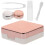 mini reise-objektivtasche, tragbarer box-container-halter (hellrosa) 10