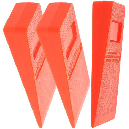 3 Logwig Kunststof Driehoekige Steek