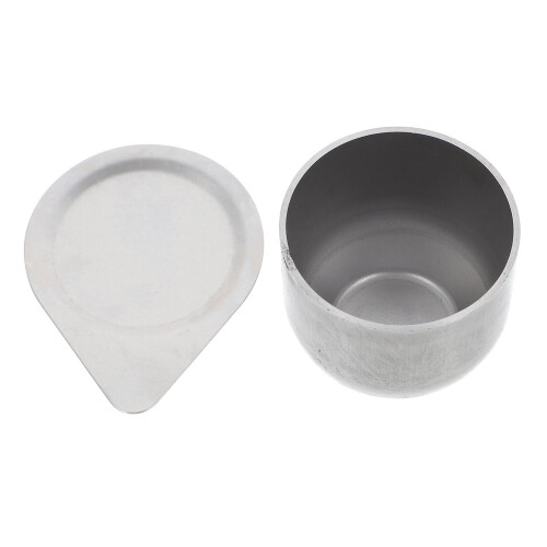laboratoriums eisen tiegel mit deckel für experimente 1