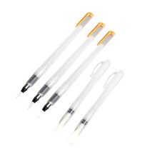6-teiliges wasserlösliches Aquarellpinsel-Set mit Stiften und Markern