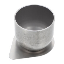 laboratoriums eisen tiegel mit deckel für experimente