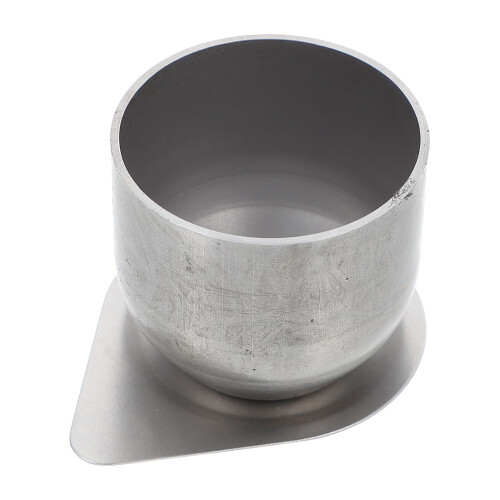 laboratoriums eisen tiegel mit deckel für experimente