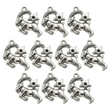 10Pcs Sheep Charm Pendants Alloy DIY Jewelry Making Decor