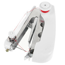 mini tragbare handnähmaschine für stoff und kleidung, schnellnäher