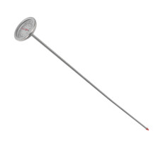 Langschaftiger Edelstahl-Bodenthermometer mit schneller Reaktionszeit