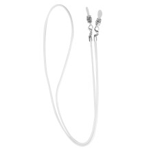 Brillenkette Sonnenbrille Kordel Halsband Halter Halskette (Weiß)