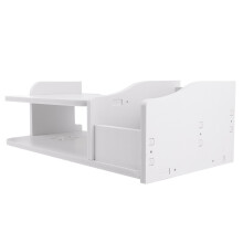 Wandhalterung Schweberegale TV Console Router Fernbedienung Weiß