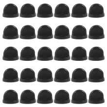 100Stk Schwarze Sicherheitsverschluss Pin Rückseiten Für Broschen