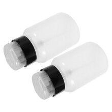 2 stück nagellackentferner-pumpflasche 150 ml nachfüllbar mit pumpe