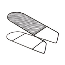 Schuhfächer Organizer Verstellbarer Zweischichtiger Schuhschrank Schwarz