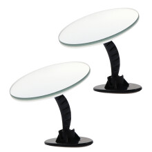 2Stk Auto Zubehör Blind Spot Spiegel Breite Sicht Kunststoff Glas