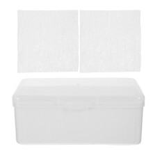 1000 wattepads aus weichem vlies für kosmetik und make-up (weiß)