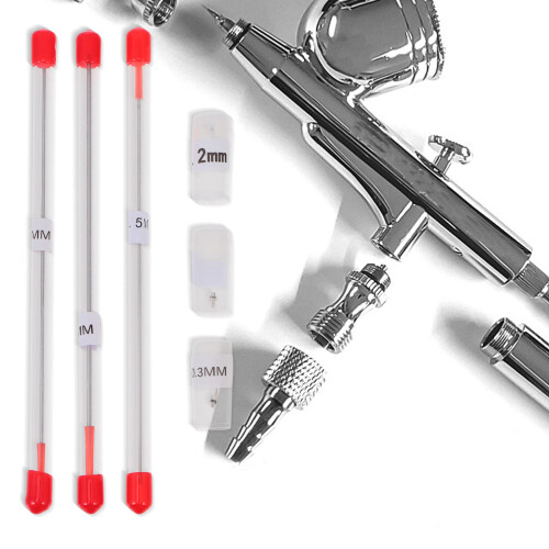 6 airbrush düse, nadel, ersatzteile 2