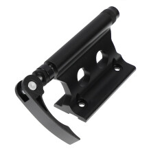 1Stk Bike Gabelhalter Aluminium Schwarz Schnelle Demontage Für Fahrrad