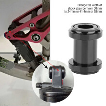 Mountainbike Stoßdämpfer Buchse Hintere Montageadapter 24*8mm Schwarz