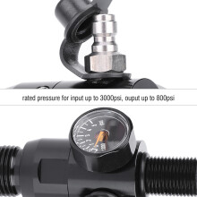 Paintball-Flaschenregler 5/8" Gewinde 3000psi Einlass 800psi Ausgang