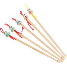 5Stk Bambus Ohrenreiniger Set Mit Rutschfestem Griff Bunte Farben