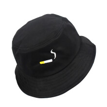 cigarette-print sonnenschutz strandhut fisherman bucket-hut