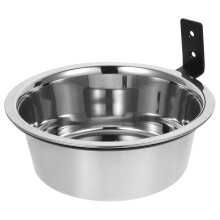 erhöhtes hundenapf-set, futter- und wassernapf für hunde, wandmontiert