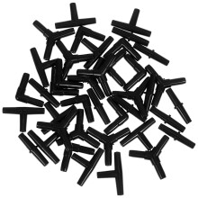 40Stk Aquarium Luftschlauch Adapter Kunststoff Luftfilter Connector