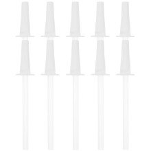 10 Sets Reusable Straws for Belly Cup Large Bottle Nozzle Accessory