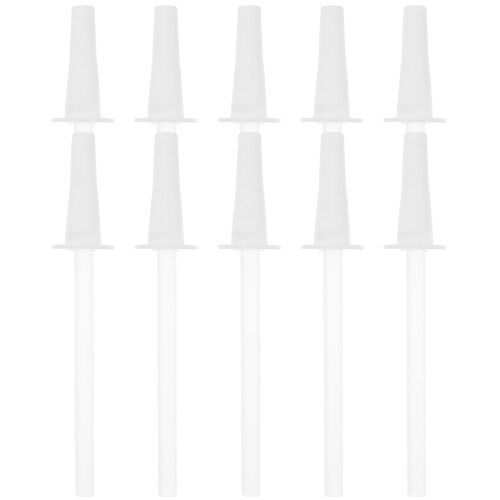 10 Sets Reusable Straws for Belly Cup Large Bottle Nozzle Accessory
