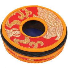 campana de mano nepal con bolsa de empaque y funda protectora