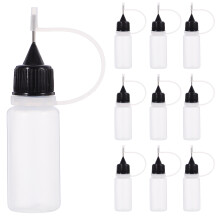 10 applikatorflaschen mit nadelspitzen für quilling basteln acryl