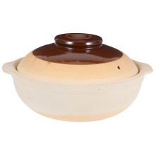 Dinner And Party Stockpot Kit Clay With Lid Accessories Brown