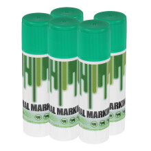 5 unidades de tiza para ganado bovino, alta visibilidad, color verde