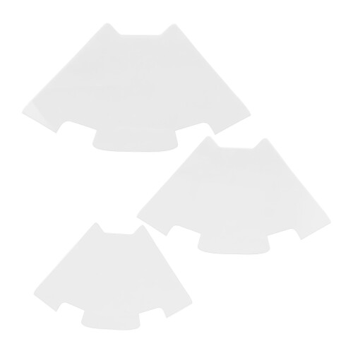 3pcs Acrylic Quilting Templates for Sewing Craft Projects