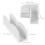 4pcs Playpen Stabilizer Safety Baffle Anti Slip Base 2