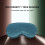 Sleep Eye Mask Hair Ring Set Assorted Color Soft Silk Home Use 4