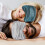 Sleep Eye Mask Hair Ring Set Assorted Color Soft Silk Home Use 11