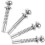 4pcs Spring Loaded Plunger Latches for Window Screen 4