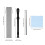 Raindrops 1 Set Recorder Flute 8 Hole Design Abs Resin For Beginners 3