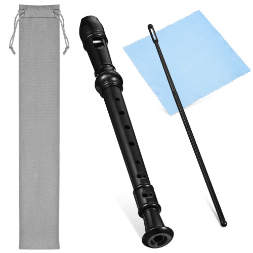 Raindrops 1 Set Recorder Flute 8 Hole Design Abs Resin For Beginners 1
