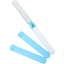 3pcs Diamond Nail File Stainless Steel Double Sides