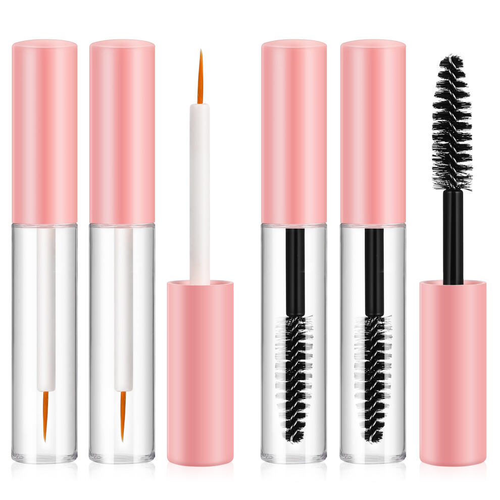Artibetter 6 Pcs Empty Mascara Tubes With Wand Reusable Refillable