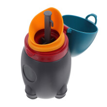 travel toothbrush holder with in 1 cup case, dark blue