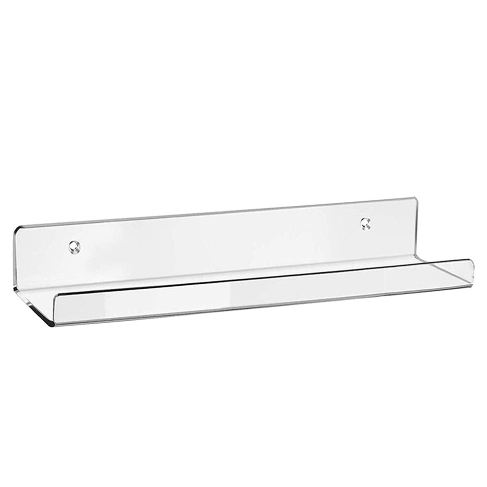 Floating Shelves Acrylic Modern Display Rack Transparent Wall Decor 3212175300534