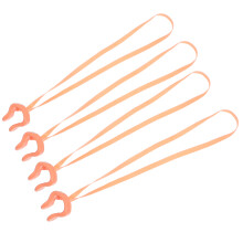 4Stk Latex Nasenklammern Schwimmen Kinder Erwachsene Hellgelb Premium