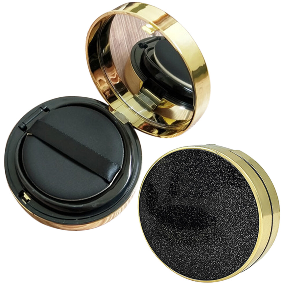 Artibetter Light 2Pcs Refillable Makeup Puff Boxes With Puff, 15G Powder Containers