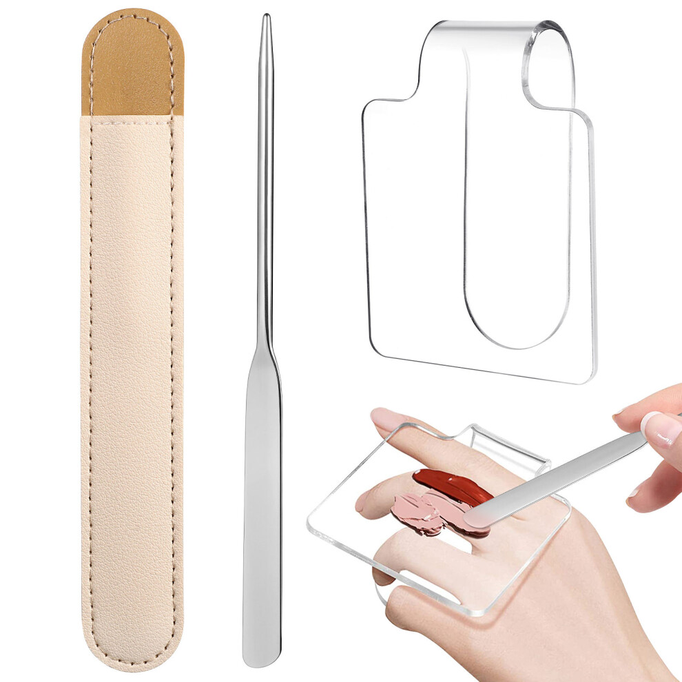Iplusmile Handheld Makeup Mixing Palette With Spatula And Storage Bag