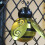 Small Bees Iron Wall Decoration Golden S 10